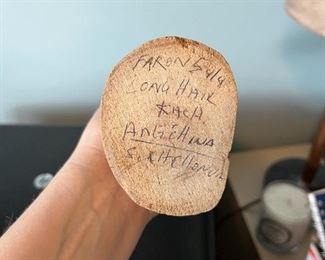 Signature on bottom of Angak'china