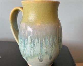 Stoneware Pitcher by Jason Parsley, Signed