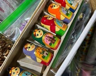 Matryoshka Style Ornaments