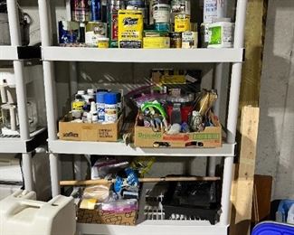 Paint, stains, miscellaneous