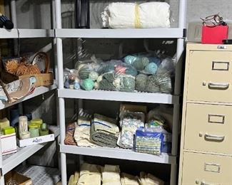 Linens, Fabric, Yarn