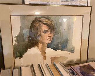 Original Watercolor by 'Krusz'