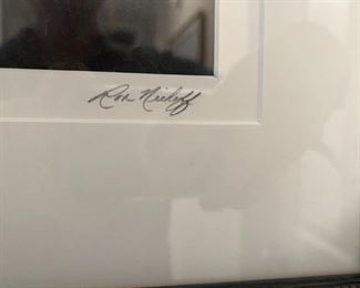 Ron Niehoff, artist's signature
