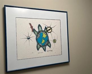"Turtle Island" Art Print, signed by Kelly Jonathon