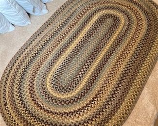 Braided Oval Rug, one of several