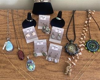 Sterling silver jewelry 2 14kt gold chains