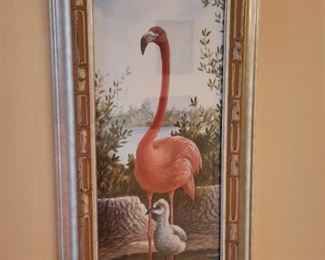Flamingo wall decor
