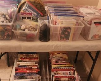 Crafts and cookbooks