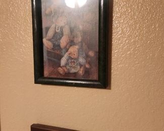 teddybear wall decor