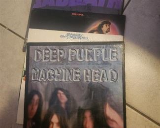 Deep Purple and Black Sabbath albums