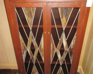 Stain Glass Cabinet