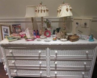 Wicker Dresser