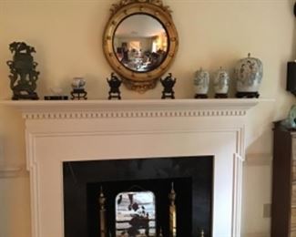Outstanding Jade Collectibles. Beautiful Fireplace Accessories!