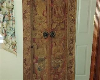 OUTSTANDING and RARE hand carved doors.