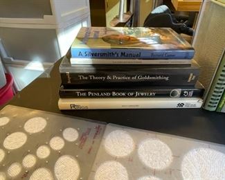 Silversmiths Extensive Book Collection.