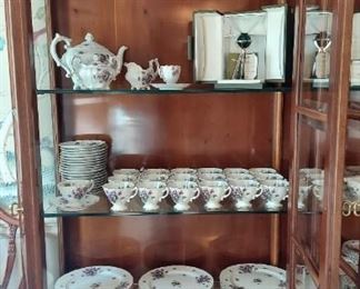 Hand painted Spring Violets by Rossetti of Chicago. Made in the USA