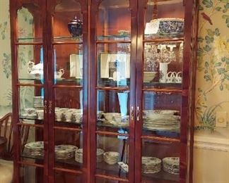 STUNNING Glass front China Cabinet!