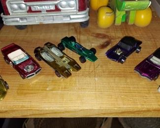 Collection of Hot wheels and March box!