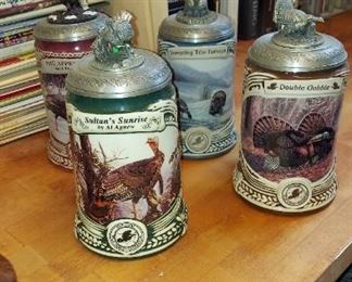 Wild Turkey Stein Collection