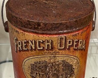 French Opera Coffee Can