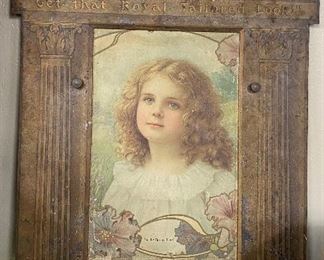 Early Royal Tailors Clothing Advertising Sign 