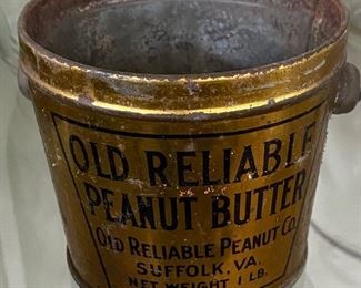 Old Reliable Peanut Butter Can
