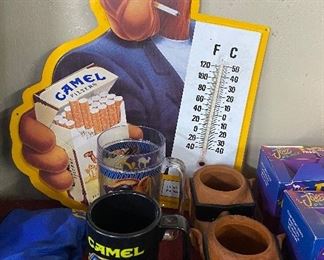 Joe Camel Advertising Thermometer
