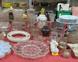 Assorted Glassware and China