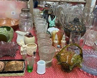 Assorted Glassware