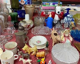 Iris and Herringbone, Figurines and Planters