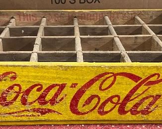 Coca Cola Wooden Crate