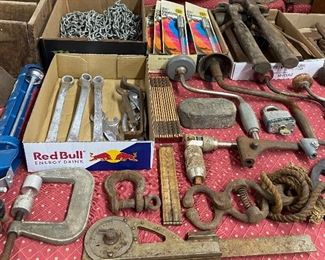 Assorted Tools and Hardware