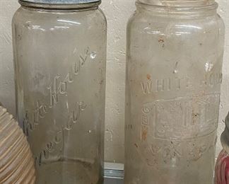 White House Vinegar Jars