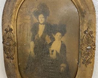 Gesso Framed Victorian Photograph
