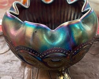 Carnival Glass Bowl 
