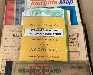 Assorted Old Paper Ephemera