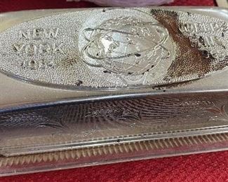 New York World's Fair Plastic Butter Dish Lid