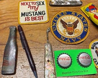 pepsi Bottle Opener and Smalls