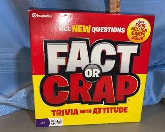 Fact or Crap Game $6.00