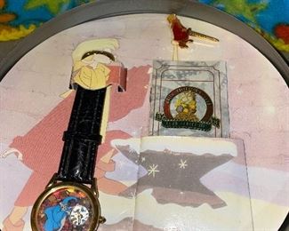 The Sword in the Stone Watch Collector’s Club Series III Numbered Limited Edition $40.00