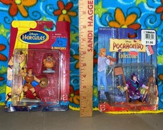 Hercules and Pocahontas Action Figures $6.00 for both 