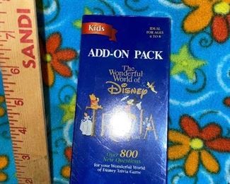 Add On Pack The Wonderful World of Disney $6.00