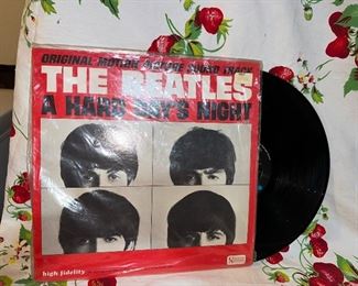 The Beatles A Hard Days Night Record $5.00