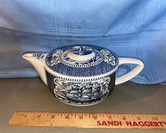 Currier and Ives Teapot $24.00