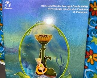 Disney Fairies Tinkerbell Garden Tea Light Candle Holder $12.00