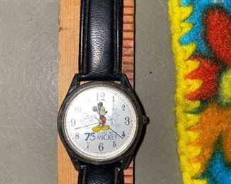 75 Years With Mickey Watch $5.00