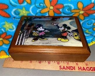 Empty Watch box Mickey Mouse $10.00