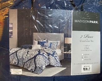 Madison Park 7 Piece Comforter Set King NEW $55.00