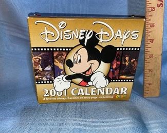 Disney Days 2001 Calendar $5.00