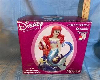 Disney Princess Ariel Teapot in Box $26.00